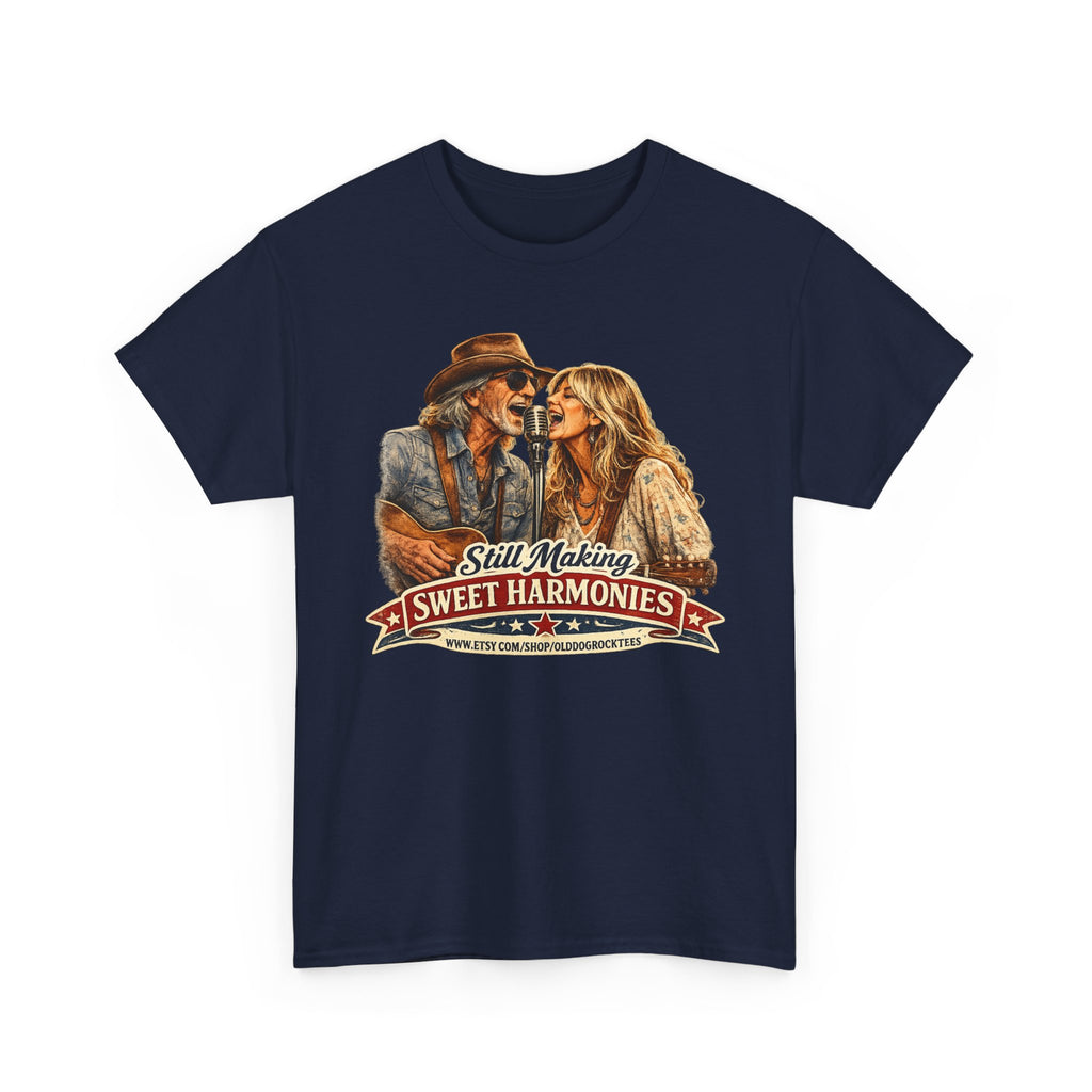Still Making Sweet Harmonies Tee | Vintage Country Duet Graphic Shirt