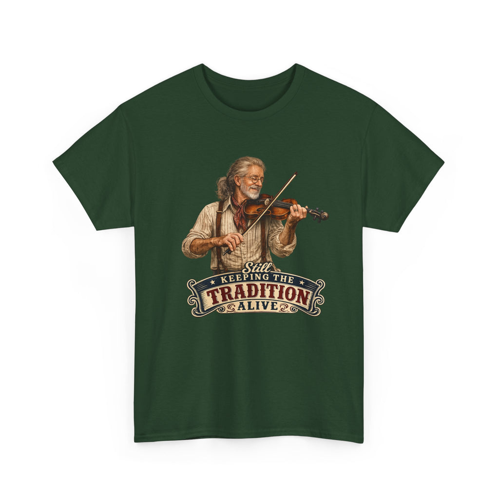Fiddle Player  Tee | Keeping Tradition Alive