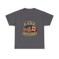 Lake Ontario Tee — "Always Lake Ontario" Vintage Flag Graphic