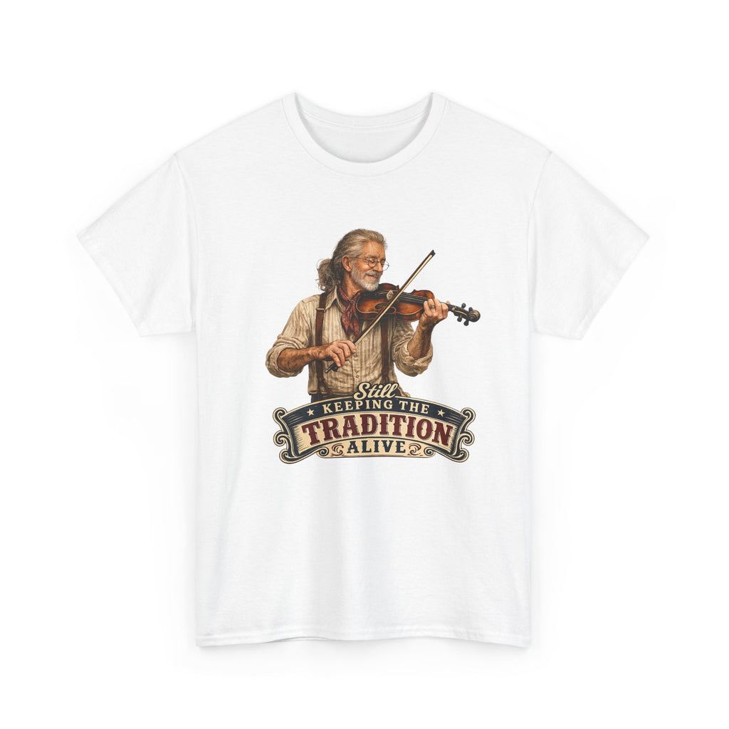 Fiddle Player  Tee | Keeping Tradition Alive