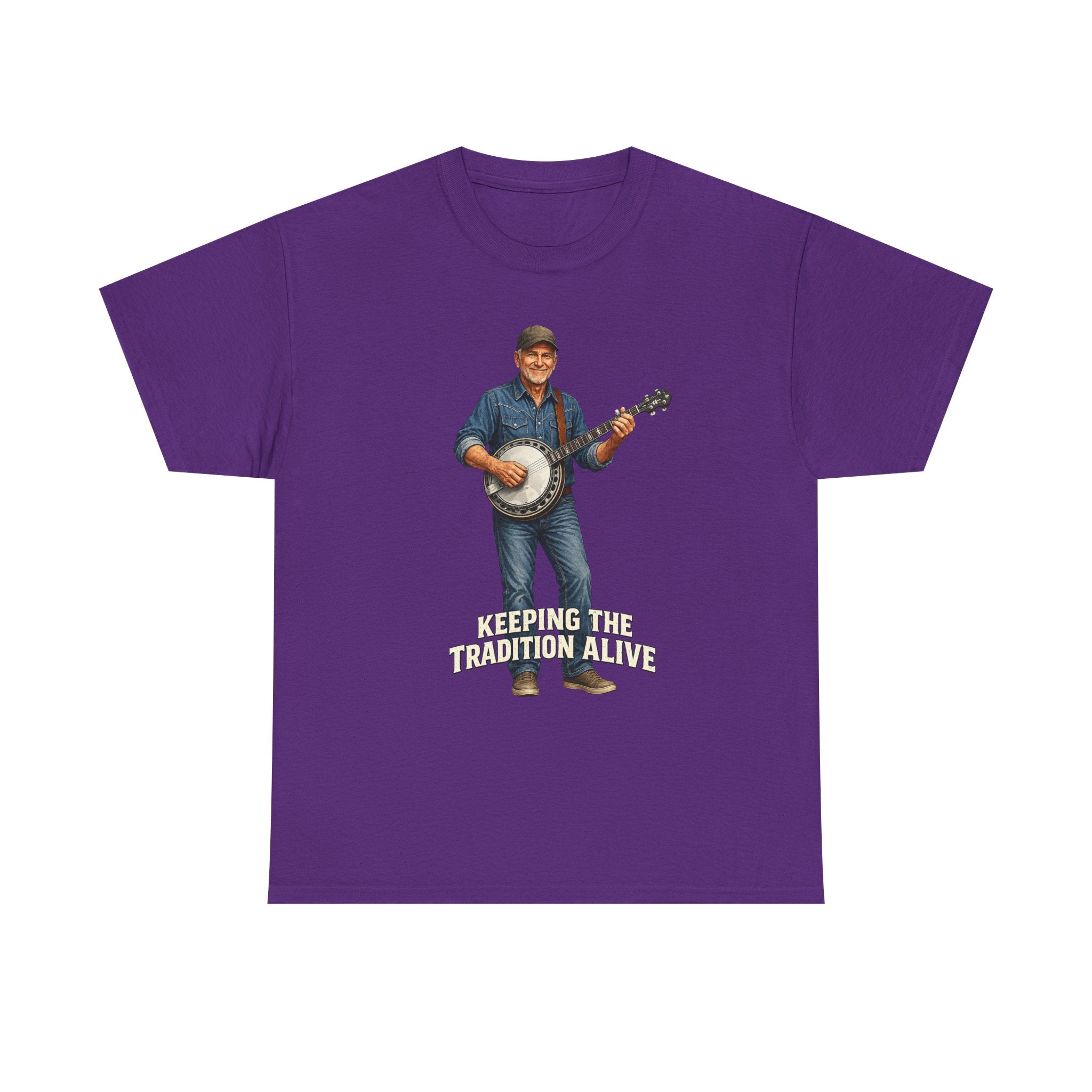 Banjo Player Keeping the Tradition Alive T-Shirt | Folk Music, Acoustic
