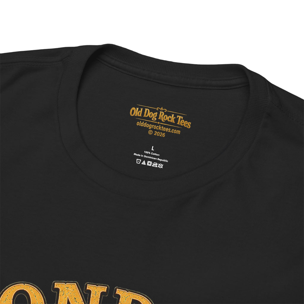 London Unplugged guitar graphic Tee | Big Ben skyline, acoustic music design