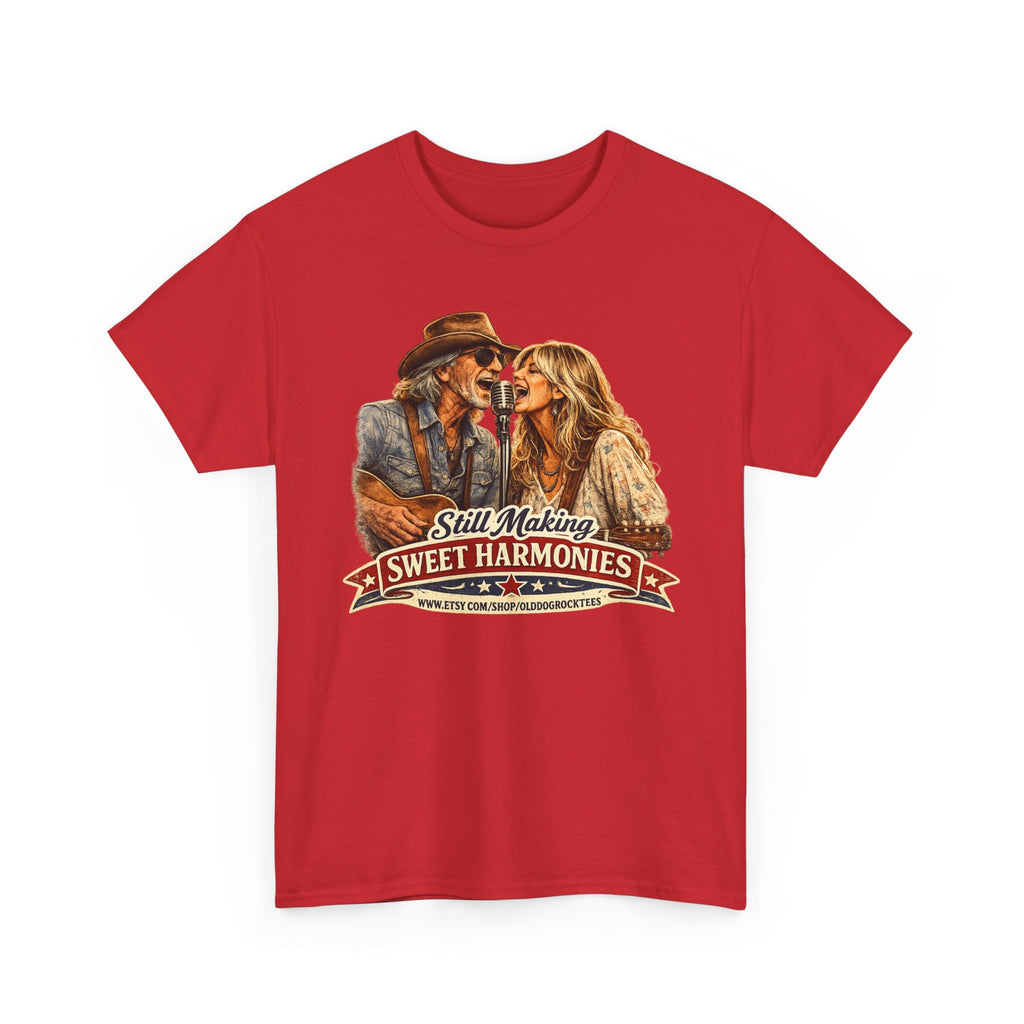Still Making Sweet Harmonies Tee | Vintage Country Duet Graphic Shirt
