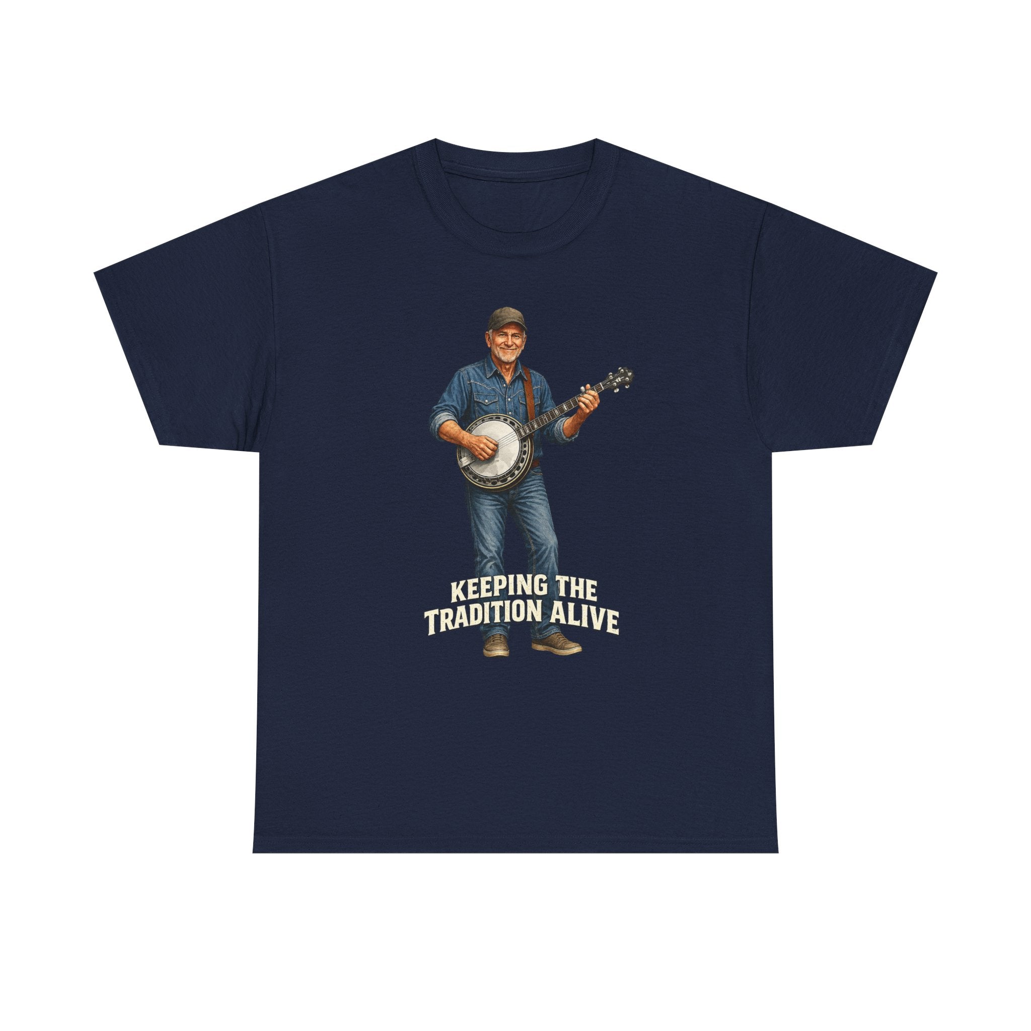 Banjo Player Keeping the Tradition Alive T-Shirt | Folk Music, Acoustic