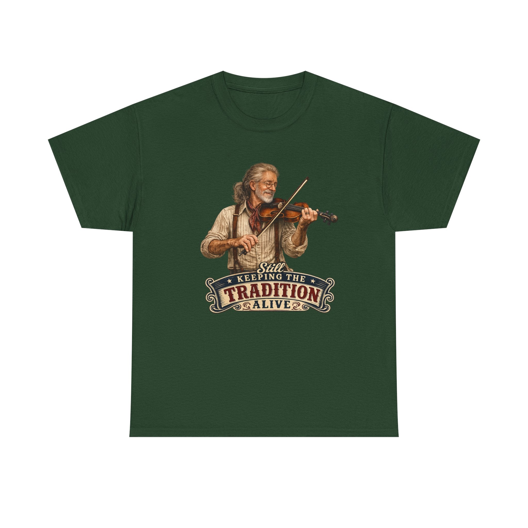 Fiddle Player  Tee | Keeping Tradition Alive