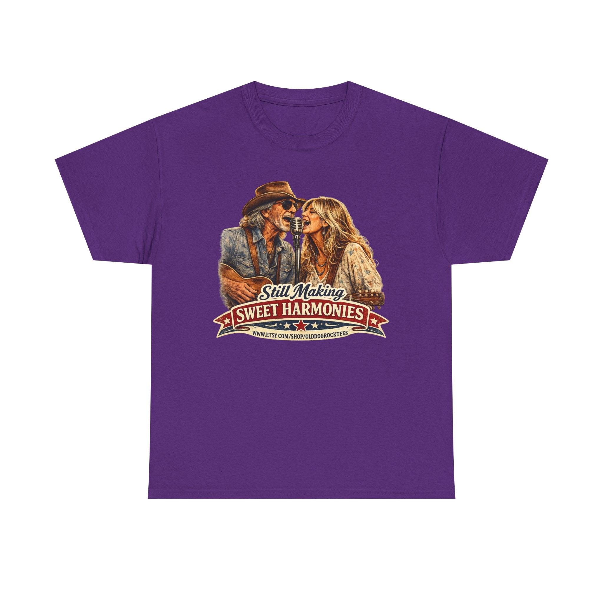Still Making Sweet Harmonies Tee | Vintage Country Duet Graphic Shirt