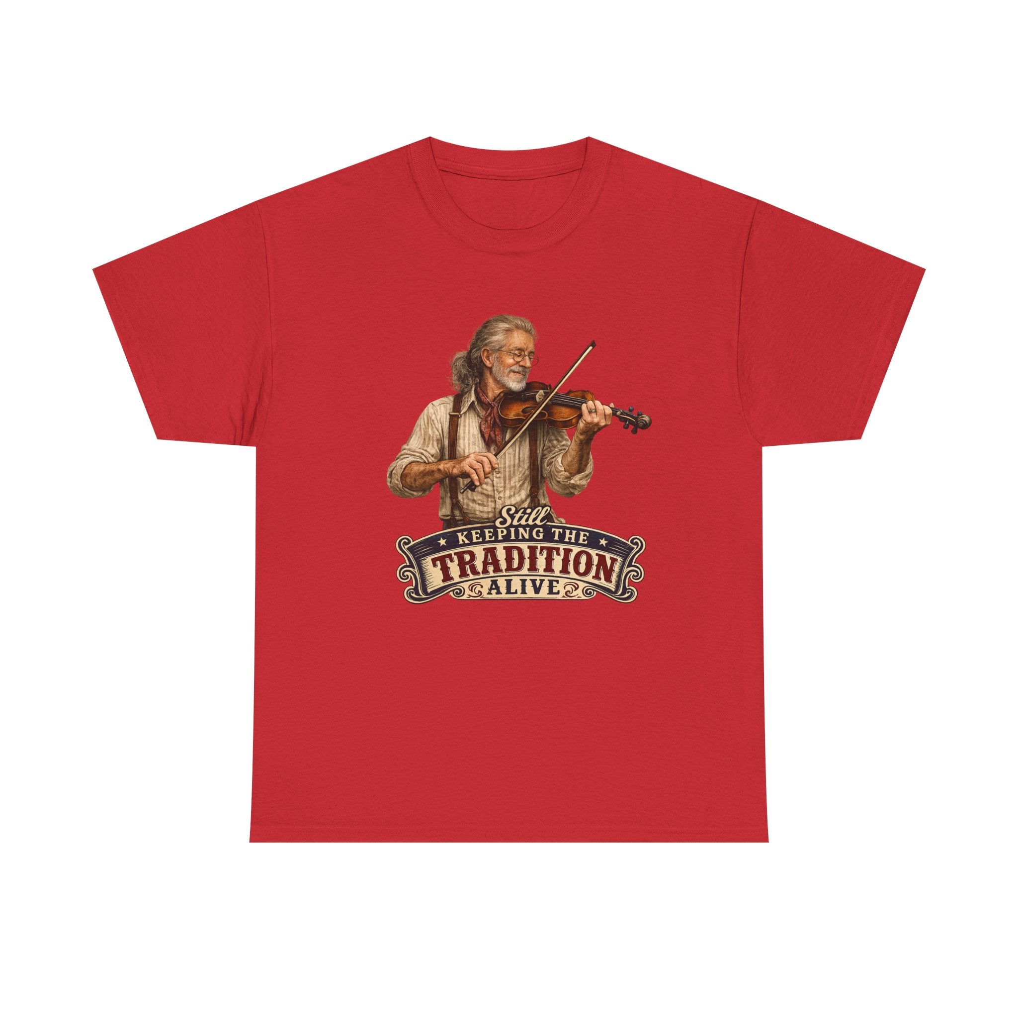 Fiddle Player  Tee | Keeping Tradition Alive