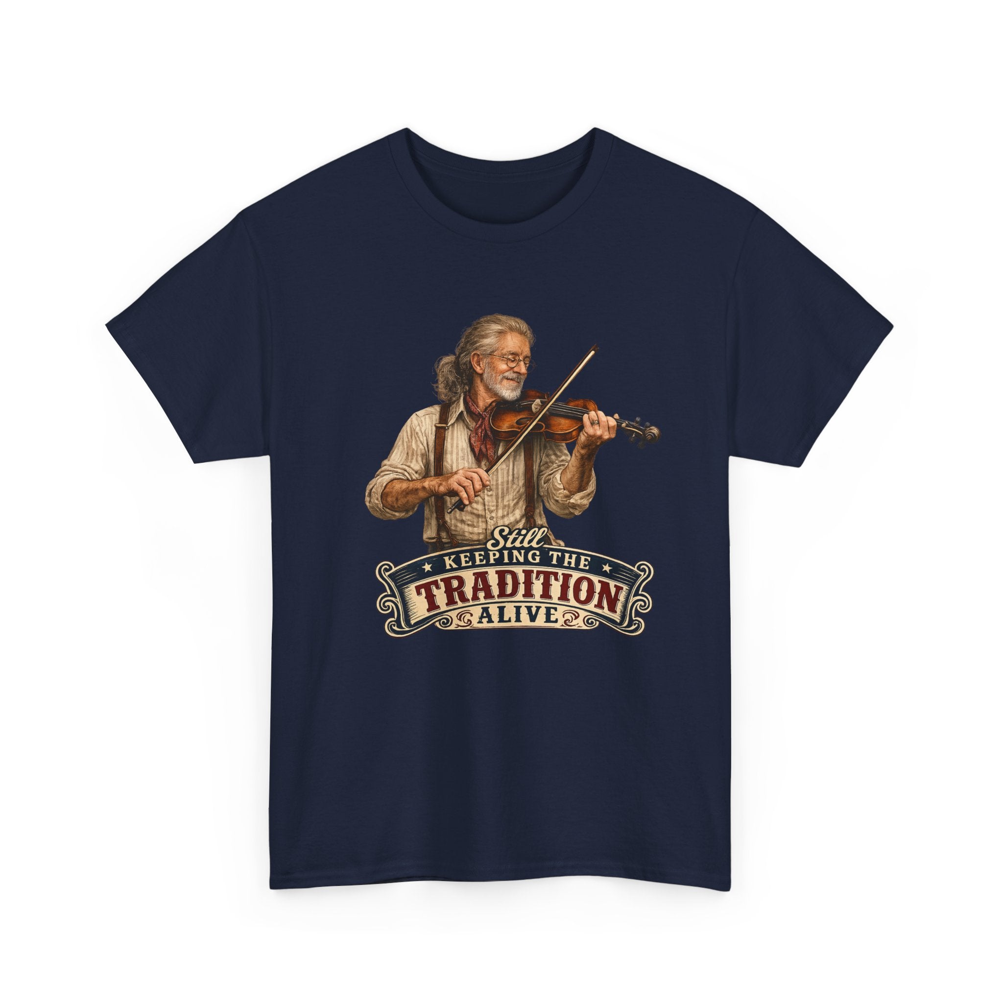 Fiddle Player  Tee | Keeping Tradition Alive