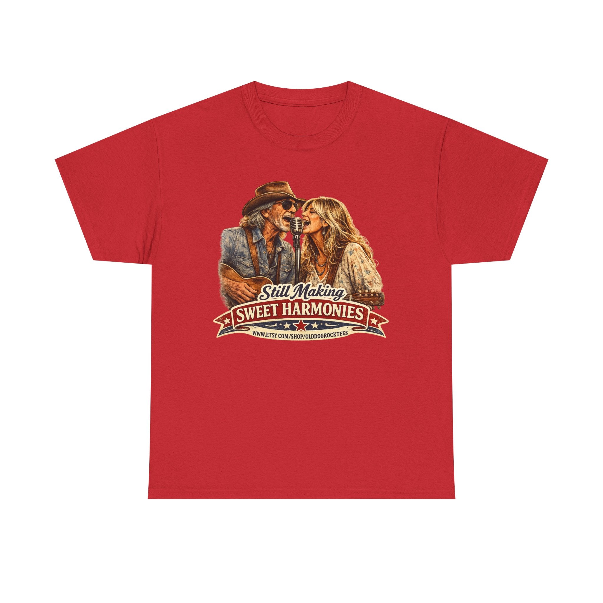 Still Making Sweet Harmonies Tee | Vintage Country Duet Graphic Shirt