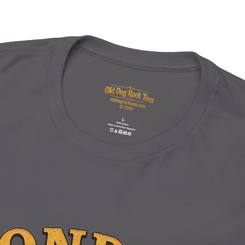 London Unplugged guitar graphic Tee | Big Ben skyline, acoustic music design