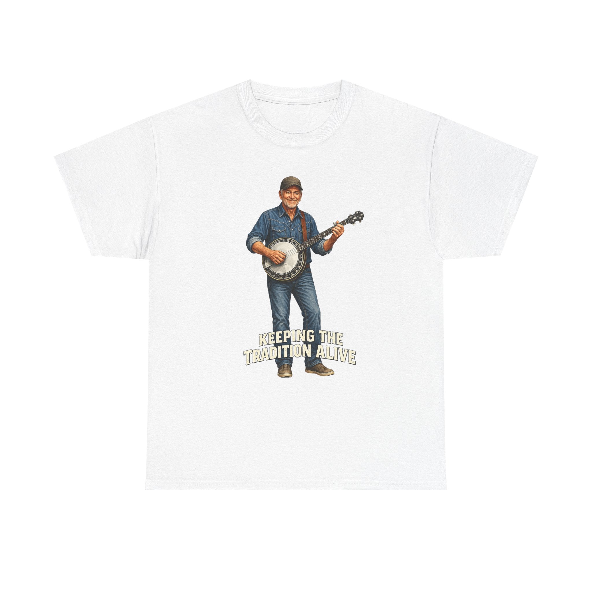 Banjo Player Keeping the Tradition Alive T-Shirt | Folk Music, Acoustic