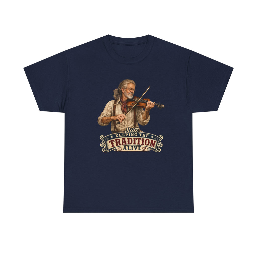 Fiddle Player  Tee | Keeping Tradition Alive
