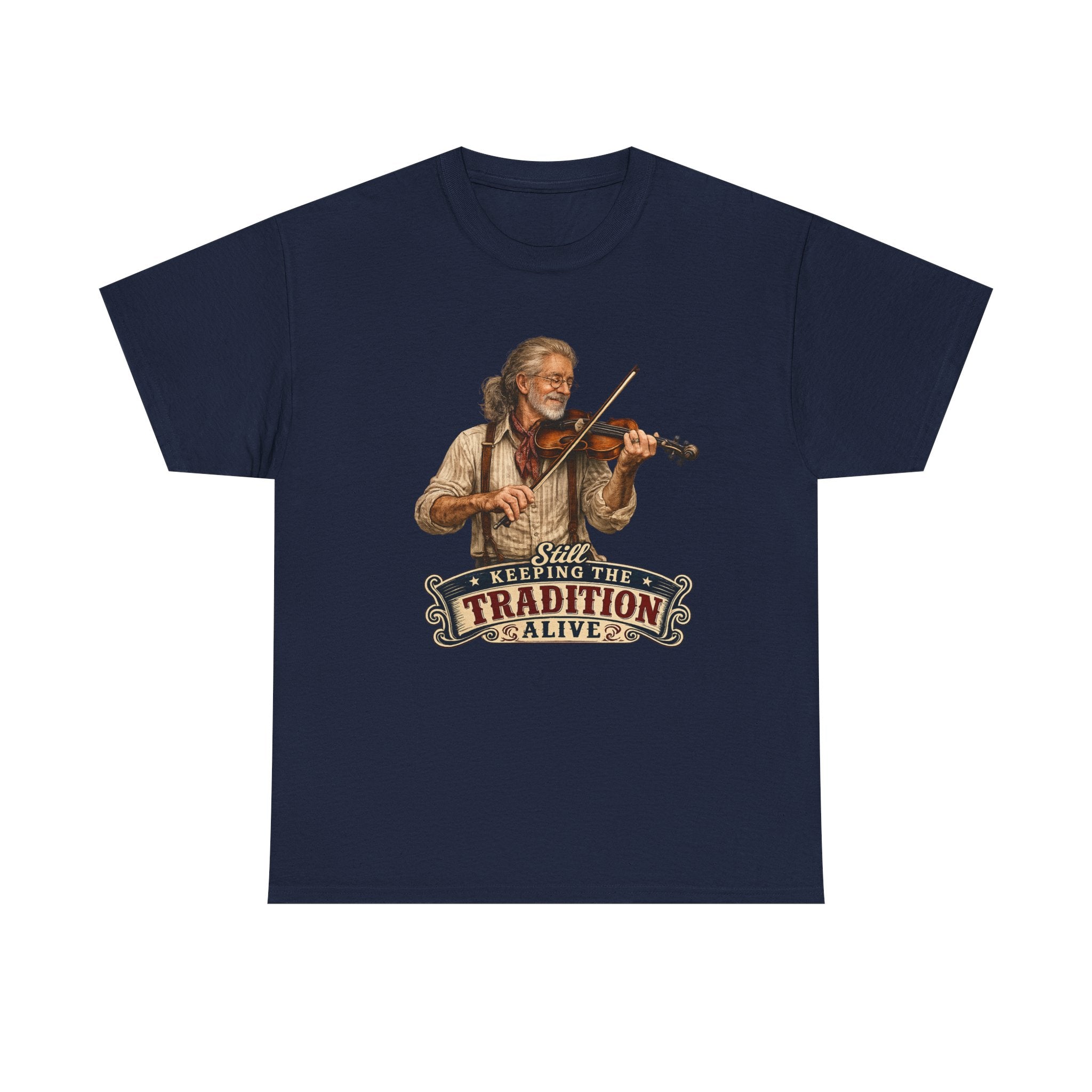 Fiddle Player  Tee | Keeping Tradition Alive
