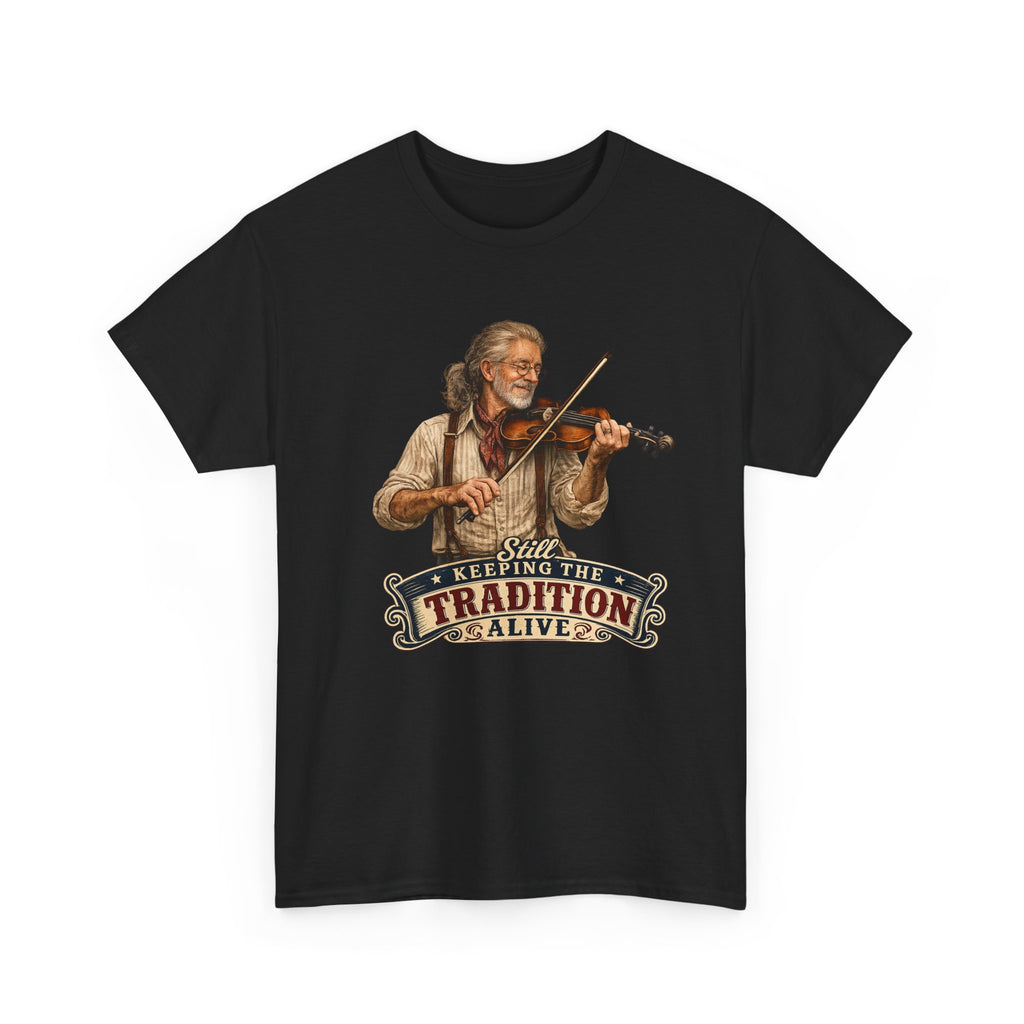 Fiddle Player  Tee | Keeping Tradition Alive