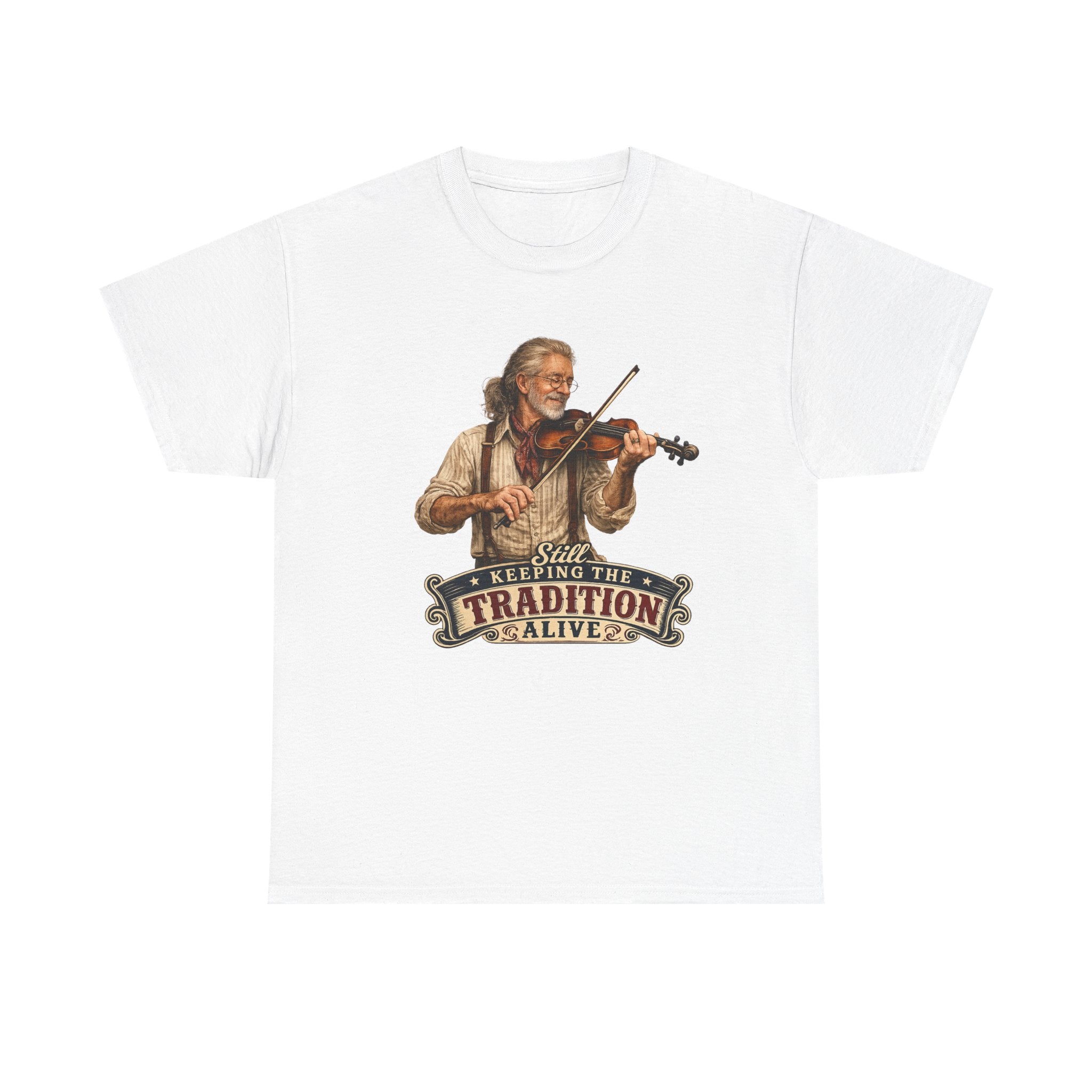Fiddle Player  Tee | Keeping Tradition Alive