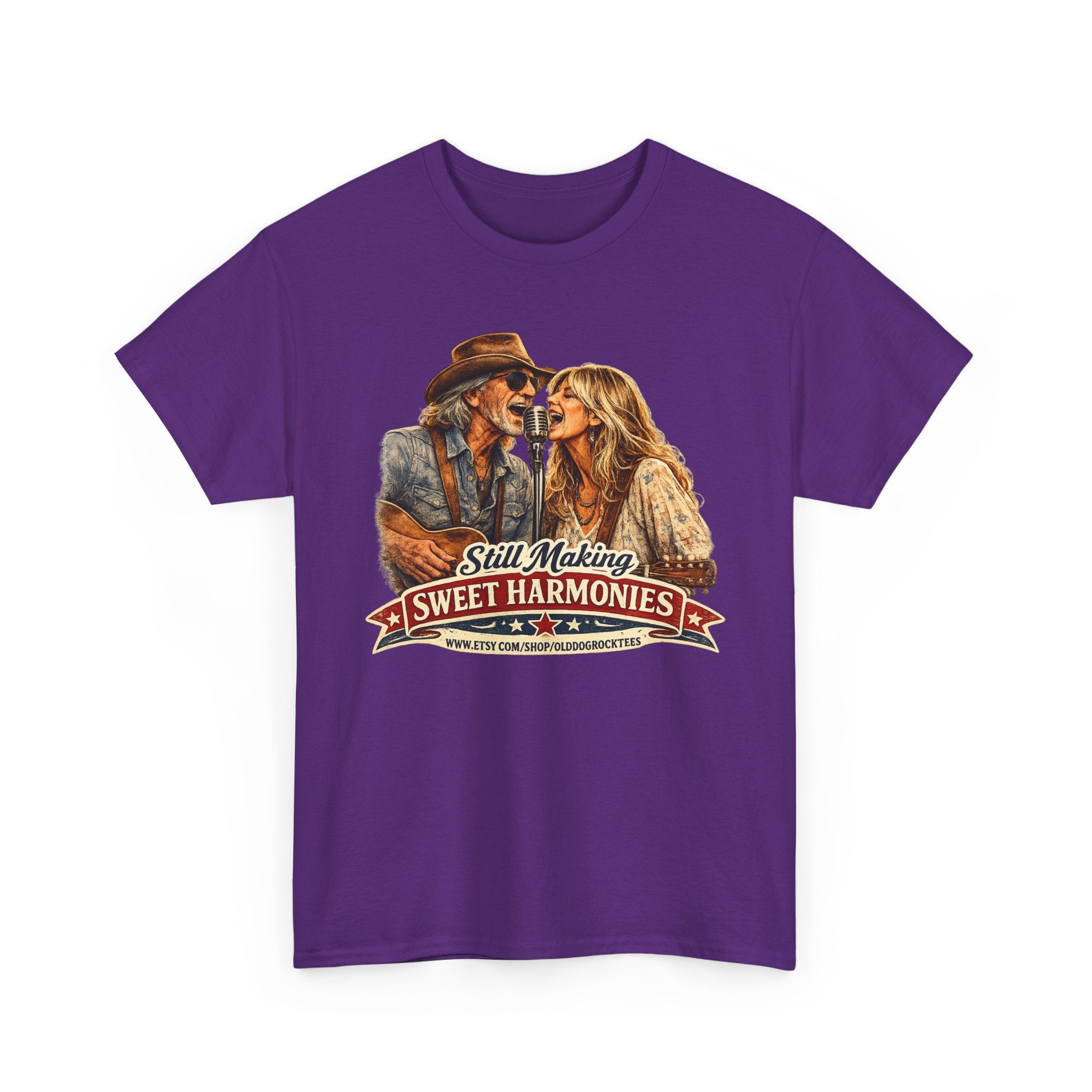 Still Making Sweet Harmonies Tee | Vintage Country Duet Graphic Shirt