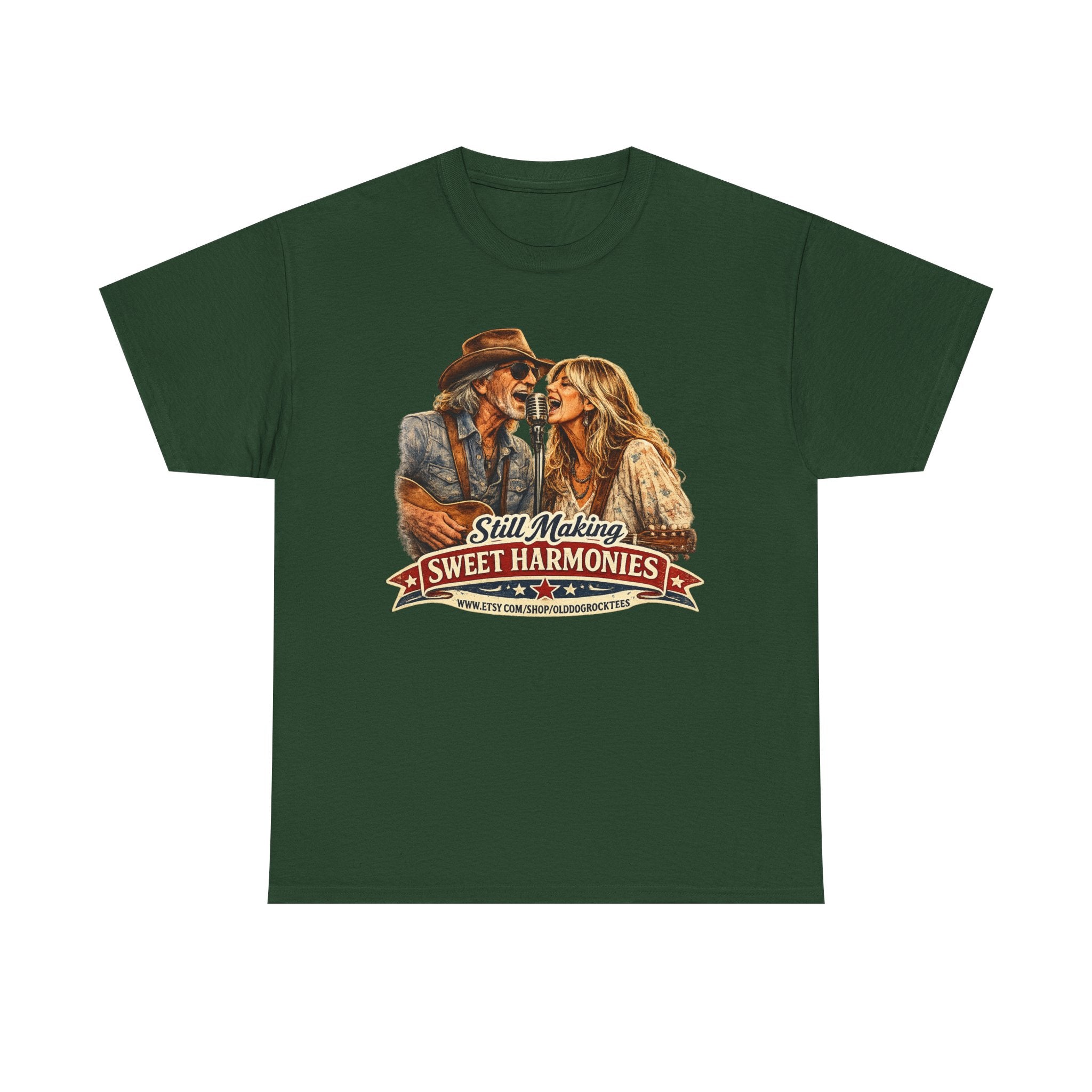 Still Making Sweet Harmonies Tee | Vintage Country Duet Graphic Shirt