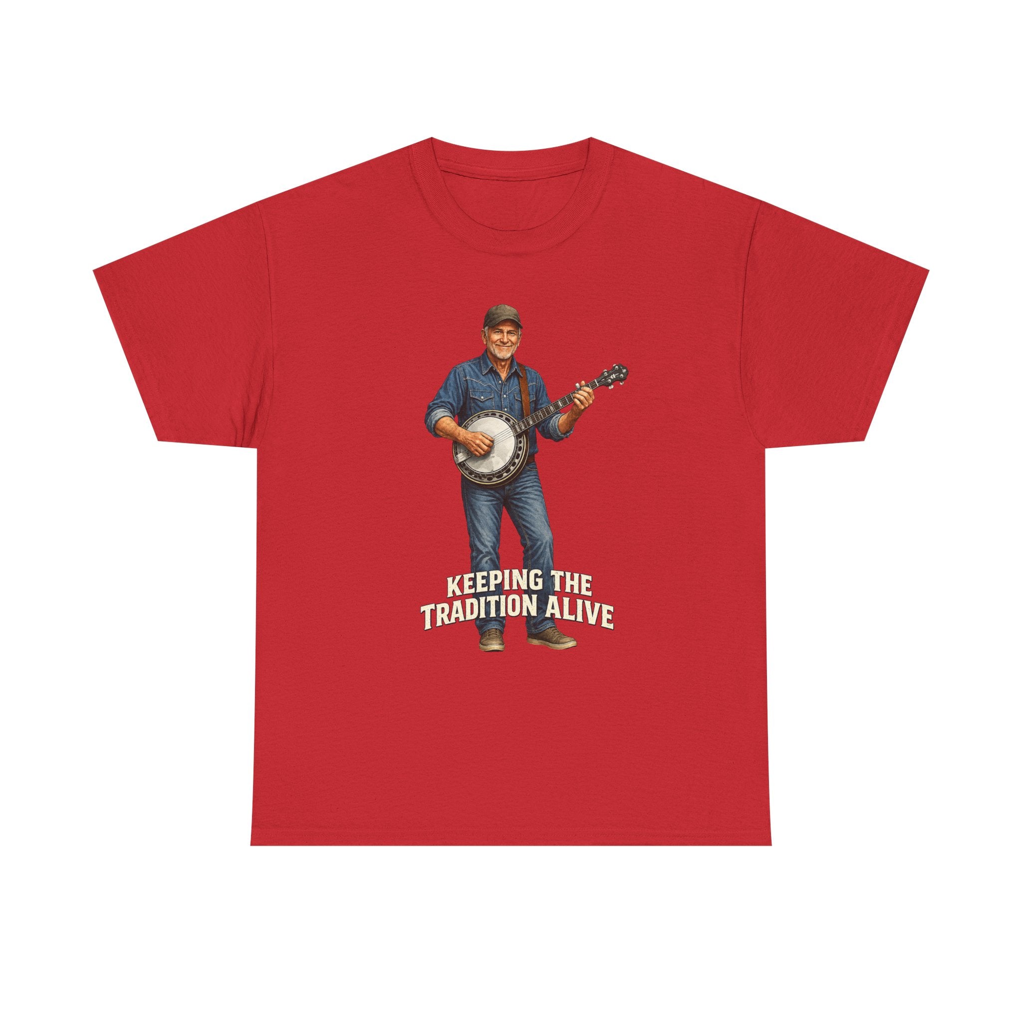 Banjo Player Keeping the Tradition Alive T-Shirt | Folk Music, Acoustic