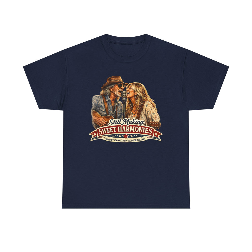 Still Making Sweet Harmonies Tee | Vintage Country Duet Graphic Shirt
