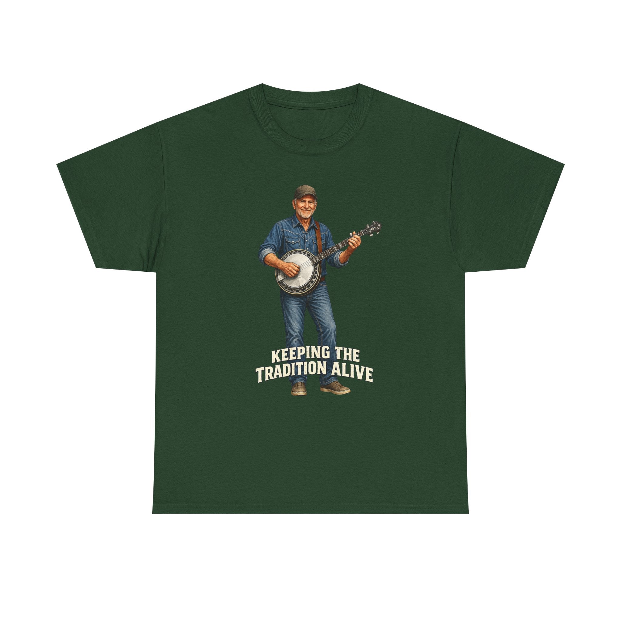 Banjo Player Keeping the Tradition Alive T-Shirt | Folk Music, Acoustic