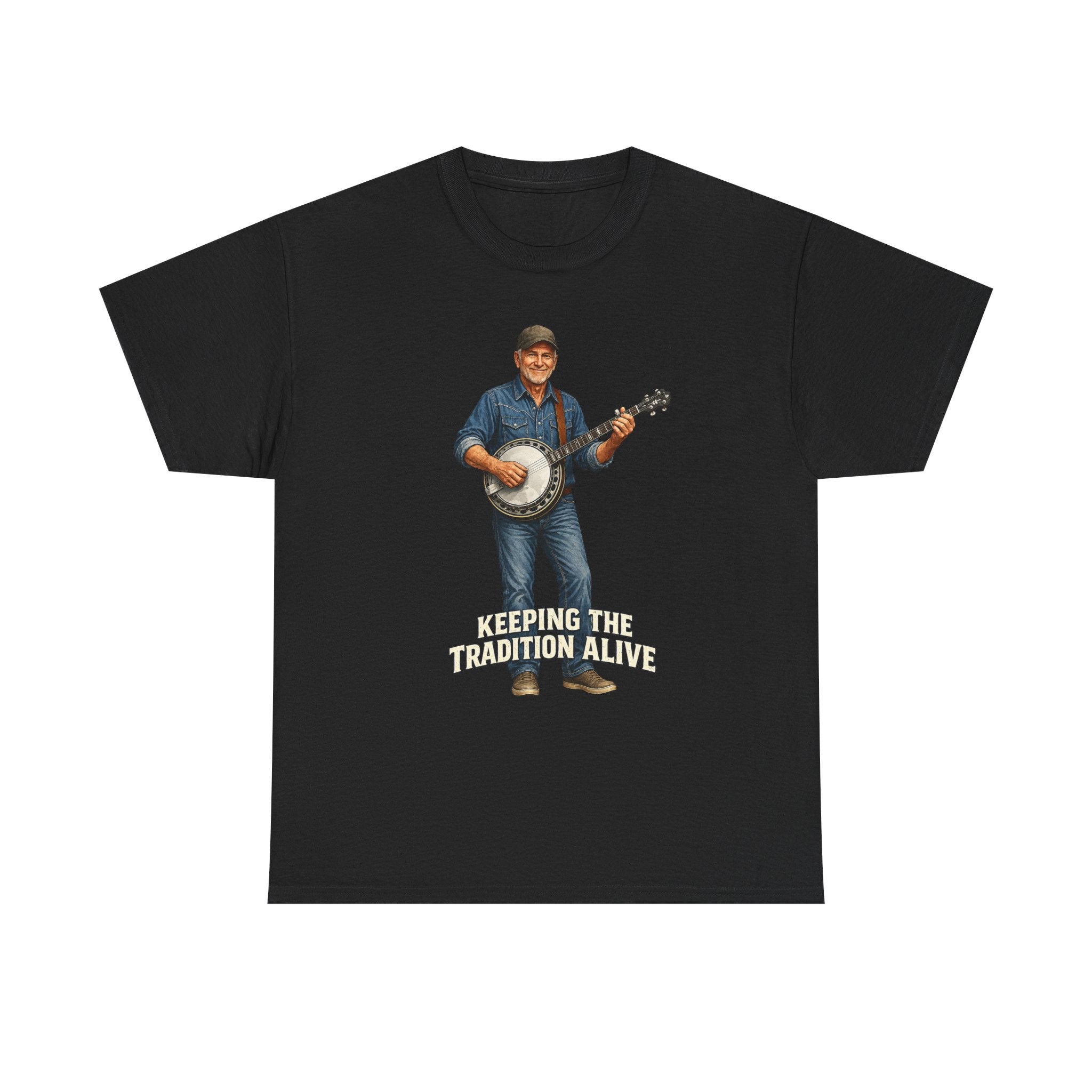 Banjo Player Keeping the Tradition Alive T-Shirt | Folk Music, Acoustic
