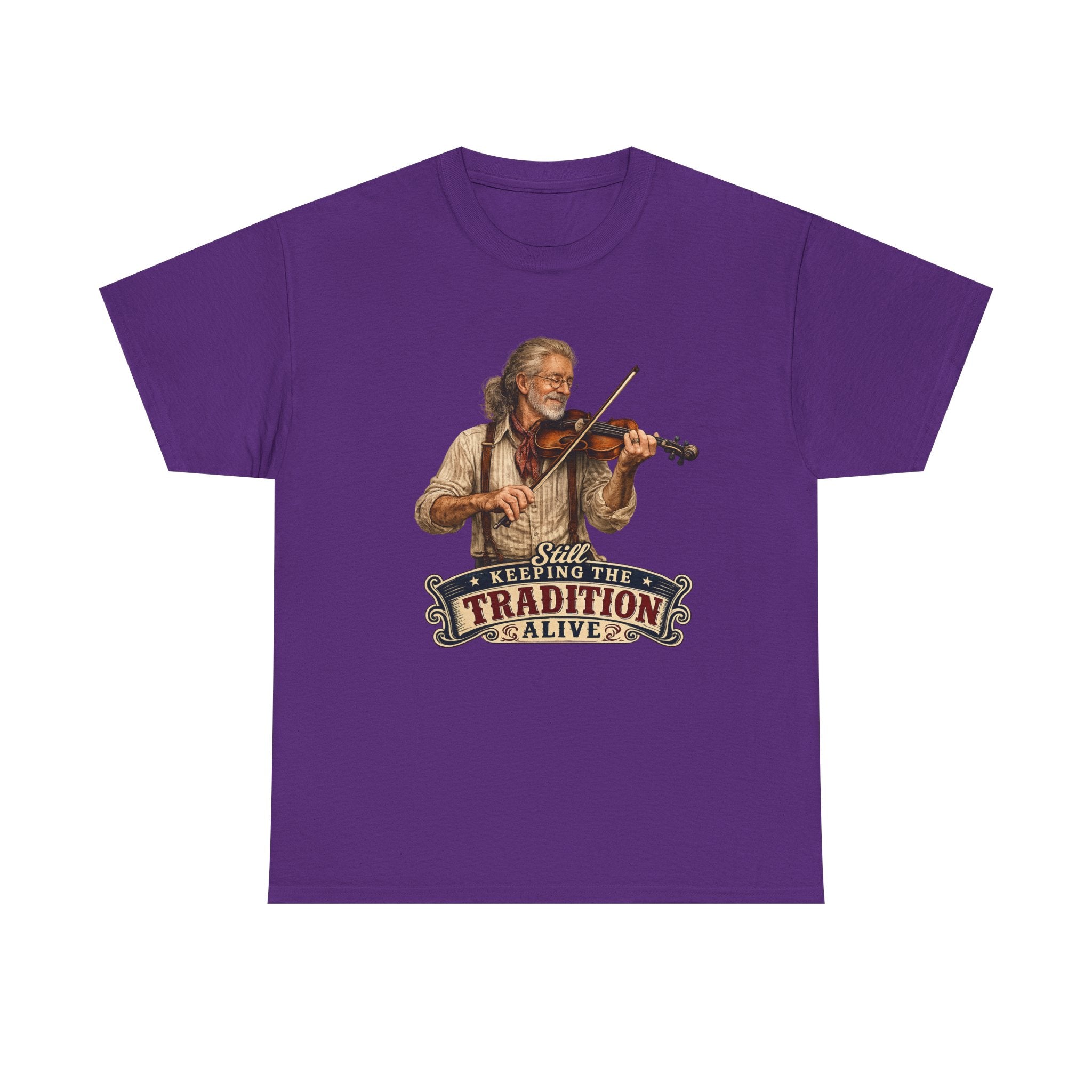 Fiddle Player  Tee | Keeping Tradition Alive