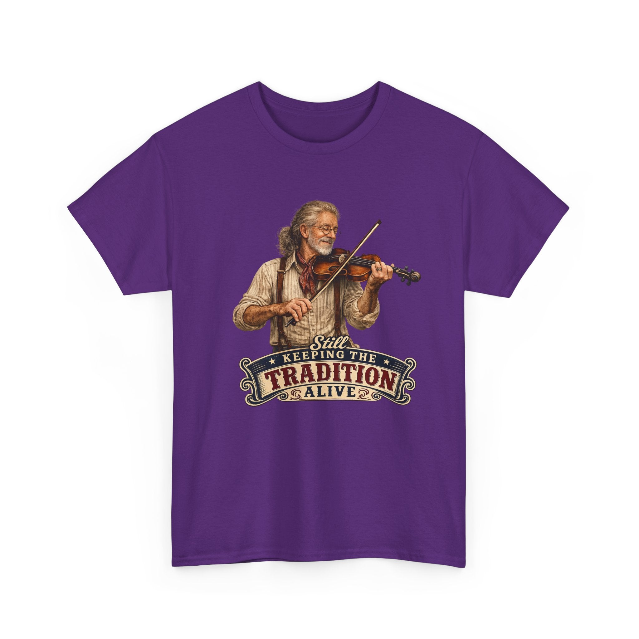 Fiddle Player  Tee | Keeping Tradition Alive